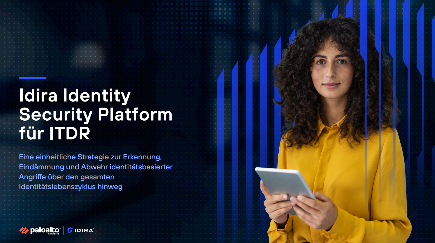 Idira Identity Security Platform für ITDR