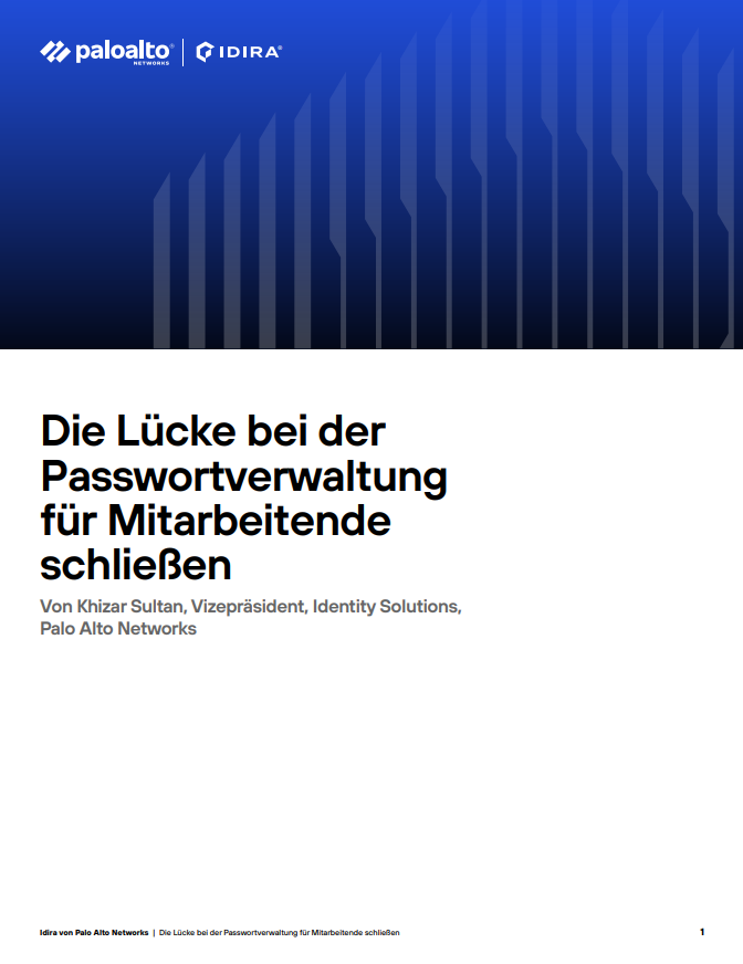 Executive POV: Die Lücke bei der Passwortverwaltung für Mitarbeitende schließen				