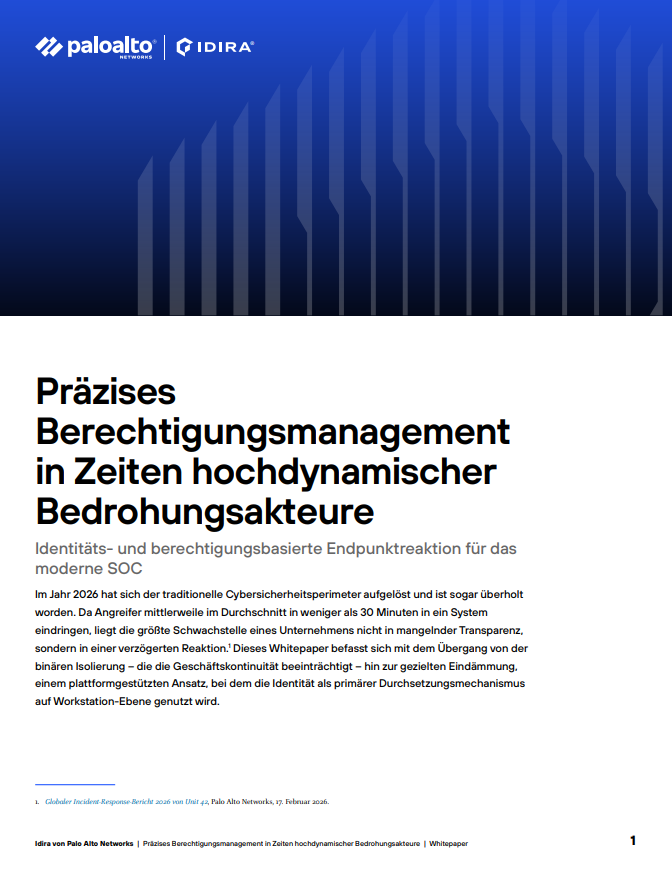 Präzises Berechtigungsmanagement in Zeiten hochdynamischer Bedrohungsakteure