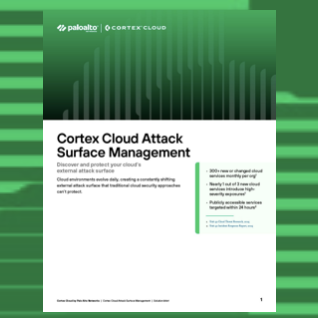 Cortex Cloud-Angriffsflächenmanagement