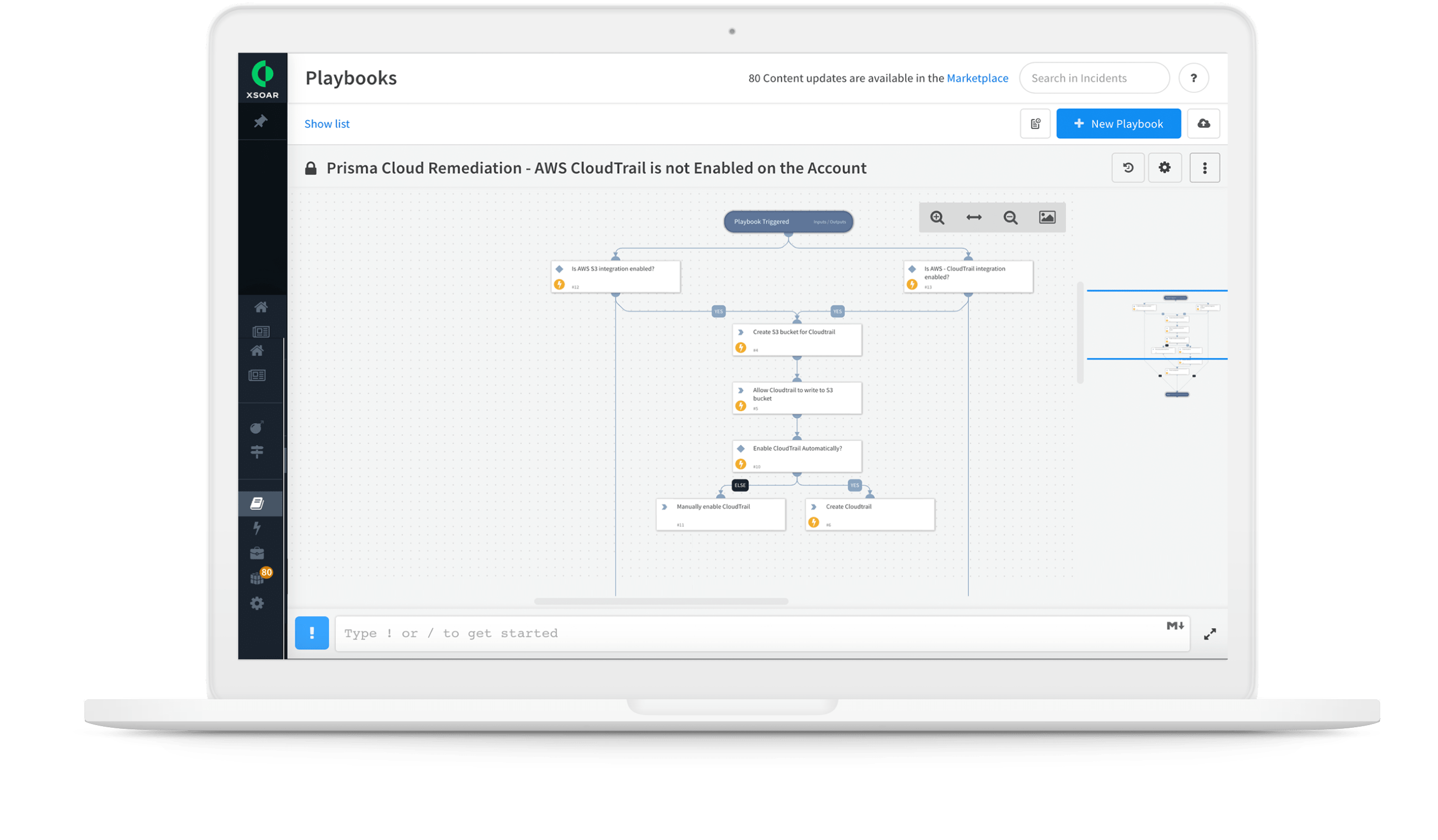 Workflowmanagement von Cloud-Sicherheitsvorfällen