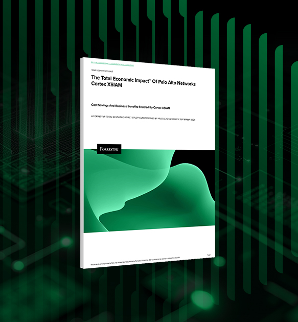 Forrester Total Economic Impact<sup>&trade;</sup>-Bericht zu Cortex XSIAM