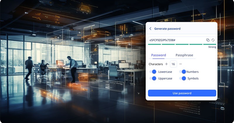 Protect passwords and credentials