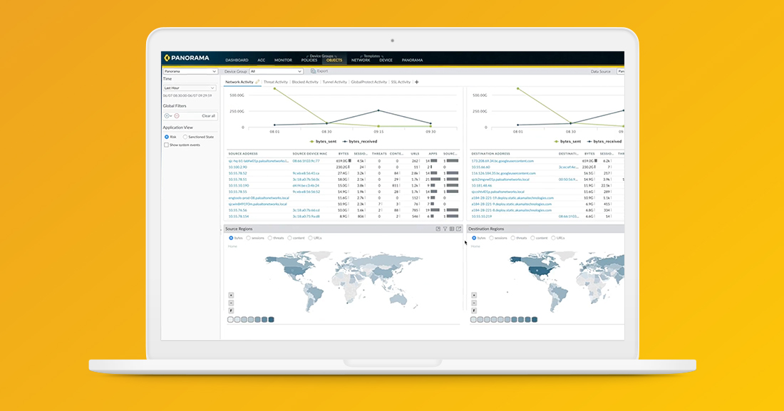 Durchsetzung konsistenter Sicherheit für SDNs und Virtual Machines