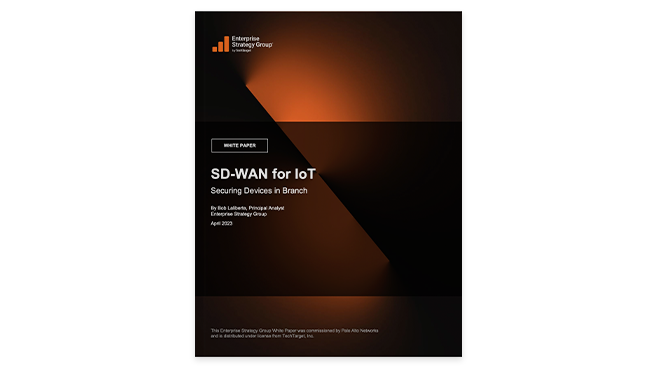 SD-WAN for IoT: Securing Devices in Branch (SD-WAN für das IoT: Absicherung von Geräten an Filialstandorten)
